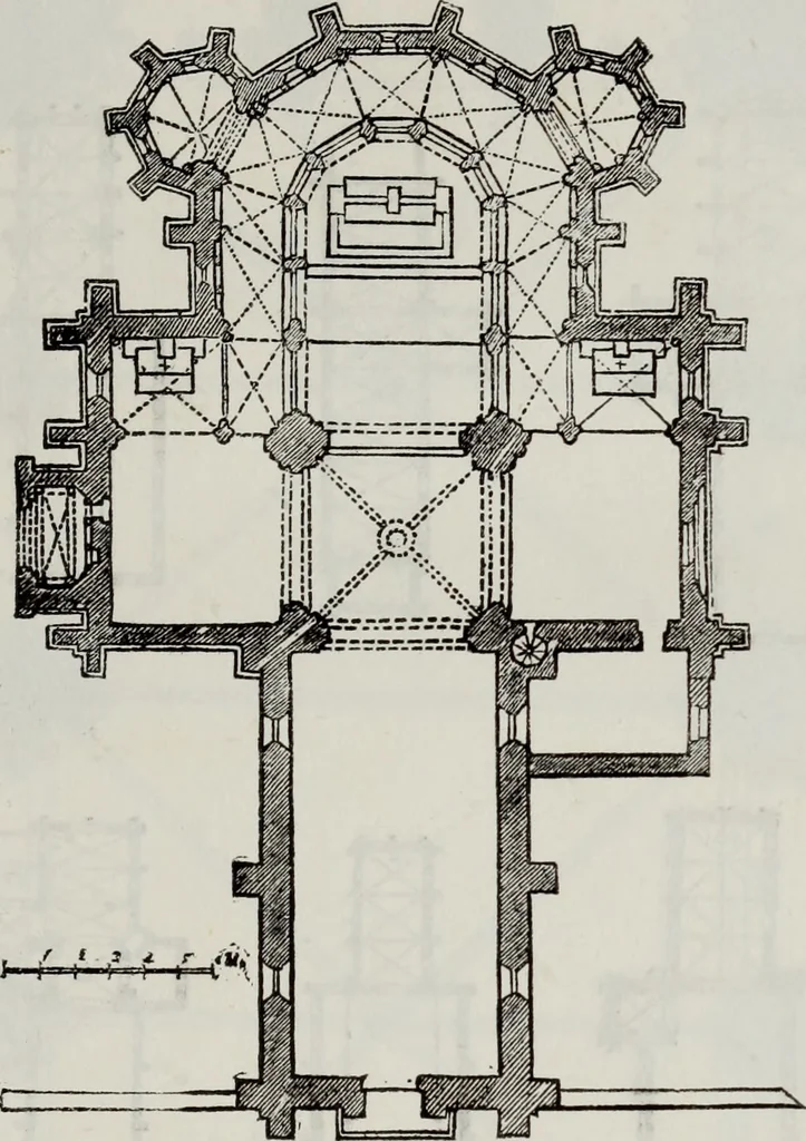 An illustration from Abecedaire ou rudiment d'archelogie : architecture religieuse ..., 1867, leaf 412