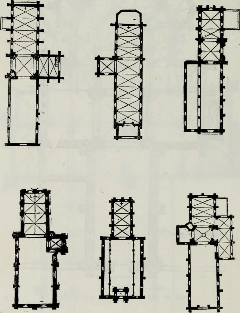 An illustration from Abecedaire ou rudiment d'archelogie : architecture religieuse ..., 1867, leaf 413