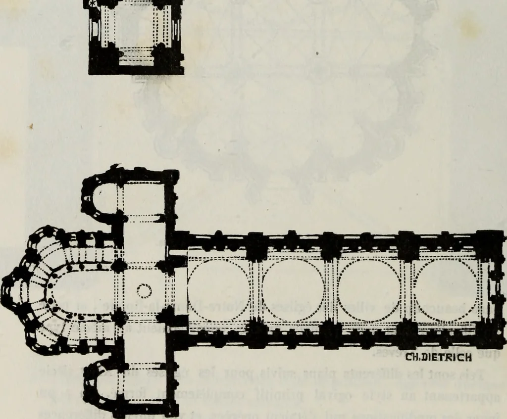 An illustration from Abecedaire ou rudiment d'archelogie : architecture religieuse ..., 1867, leaf 417