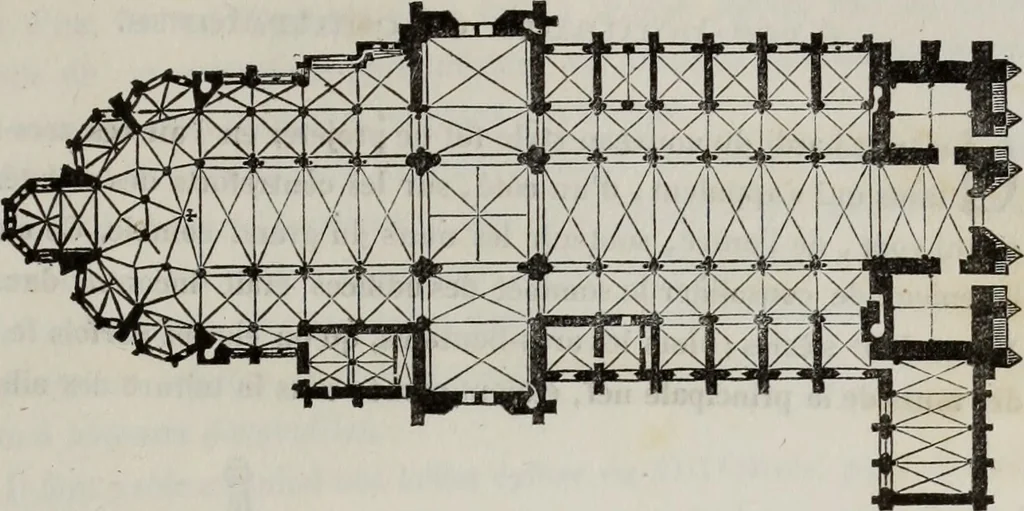 An illustration from Abecedaire ou rudiment d'archelogie : architecture religieuse ..., 1867, leaf 418
