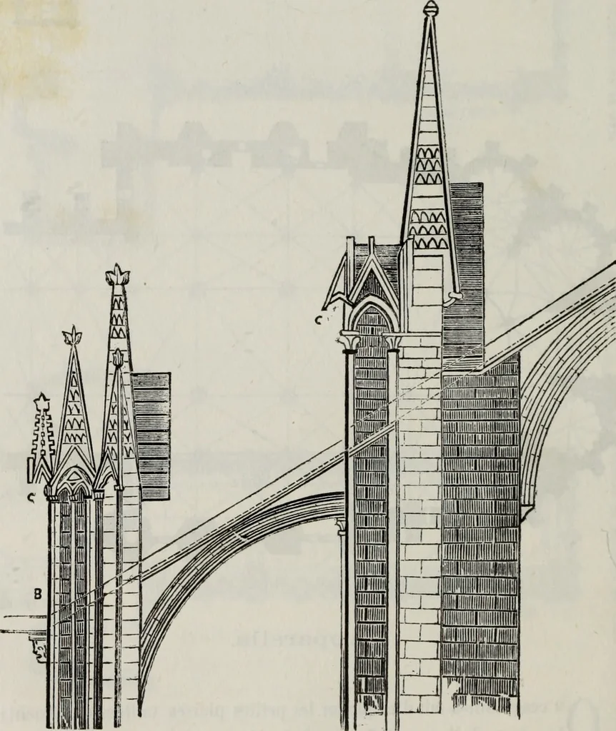An illustration from Abecedaire ou rudiment d'archelogie : architecture religieuse ..., 1867, leaf 419