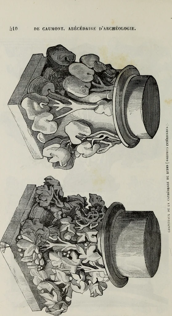 An illustration from Abecedaire ou rudiment d'archelogie : architecture religieuse ..., 1867, leaf 425