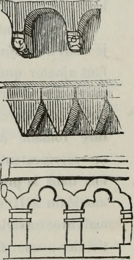 An illustration from Abecedaire ou rudiment d'archelogie : architecture religieuse ..., 1867, leaf 429