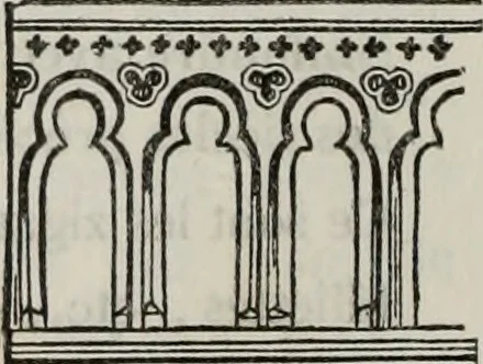 An illustration from Abecedaire ou rudiment d'archelogie : architecture religieuse ..., 1867, leaf 429