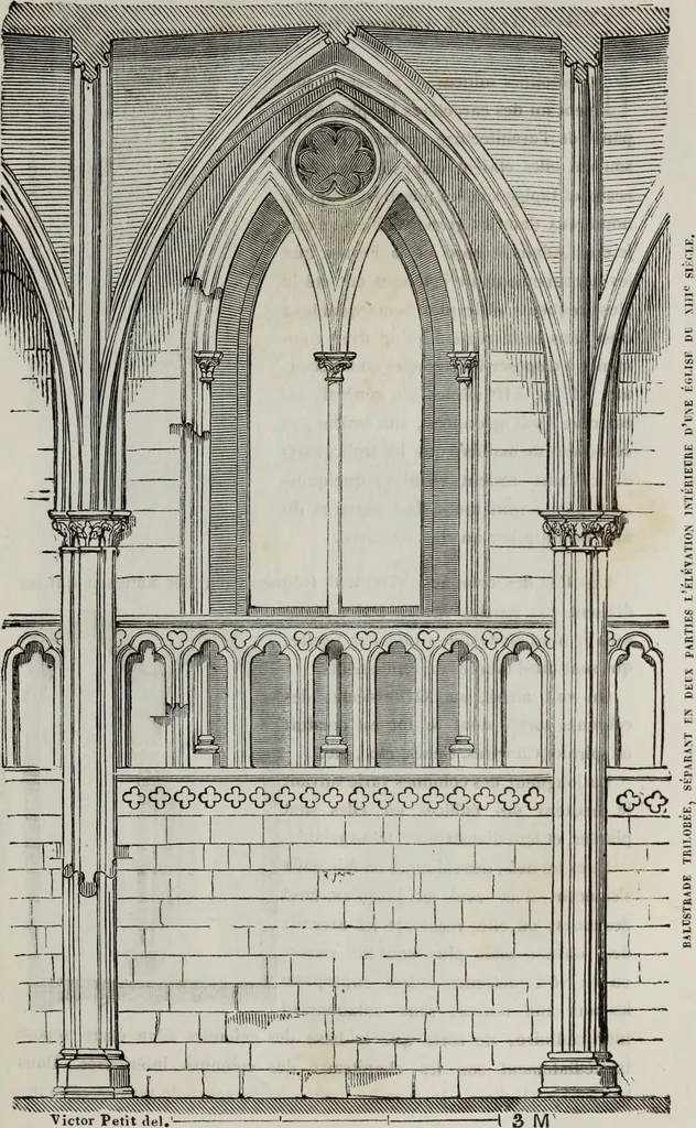 An illustration from Abecedaire ou rudiment d'archelogie : architecture religieuse ..., 1867, leaf 430