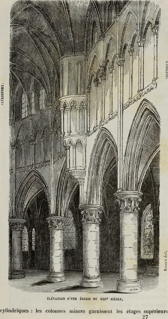 An illustration from Abecedaire ou rudiment d'archelogie : architecture religieuse ..., 1867, leaf 432