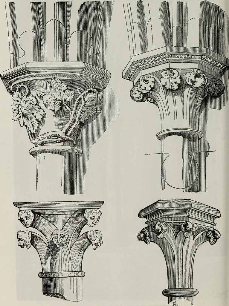 An illustration from Abecedaire ou rudiment d'archelogie : architecture religieuse ..., 1867, leaf 437