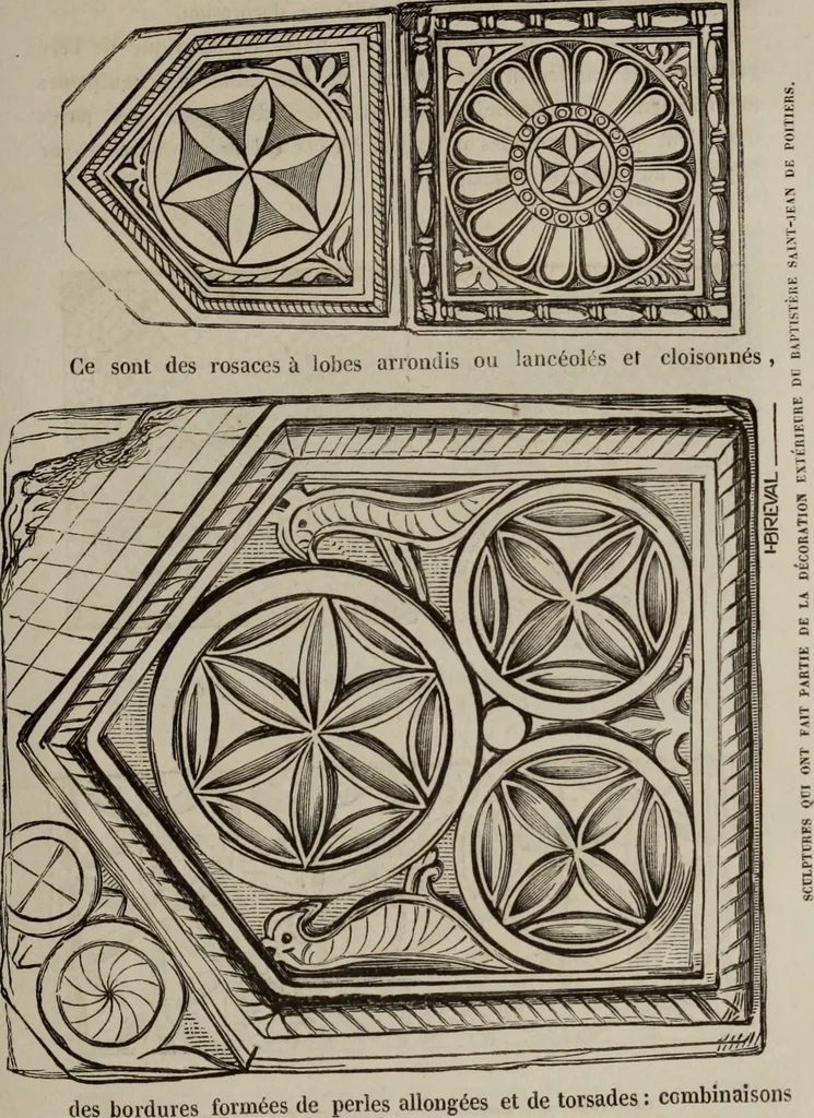 An illustration from Abecedaire ou rudiment d'archelogie : architecture religieuse ..., 1867, leaf 44