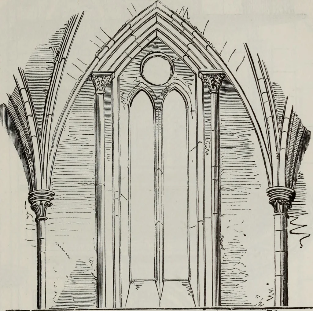 An illustration from Abecedaire ou rudiment d'archelogie : architecture religieuse ..., 1867, leaf 442