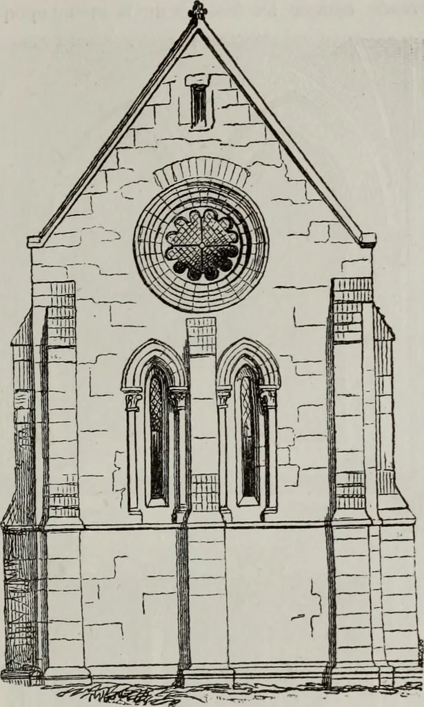 An illustration from Abecedaire ou rudiment d'archelogie : architecture religieuse ..., 1867, leaf 446