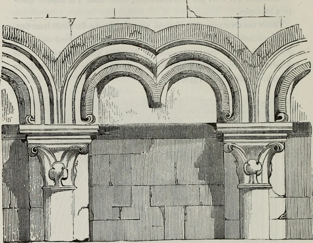 An illustration from Abecedaire ou rudiment d'archelogie : architecture religieuse ..., 1867, leaf 451