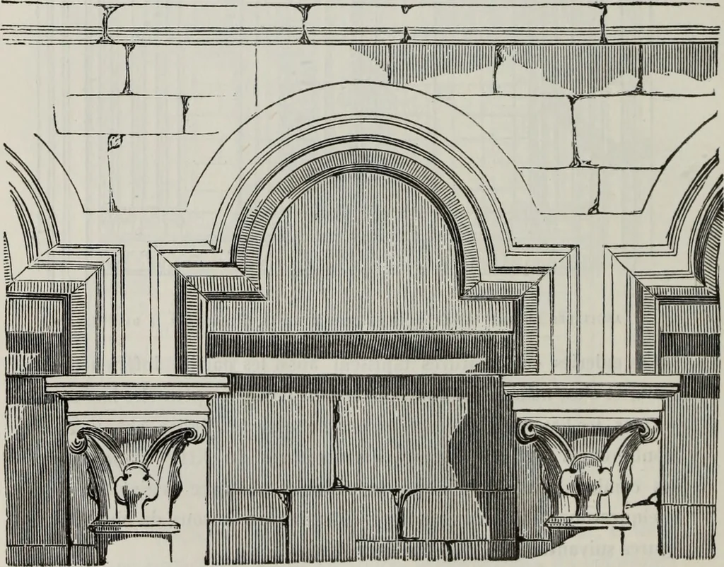 An illustration from Abecedaire ou rudiment d'archelogie : architecture religieuse ..., 1867, leaf 451