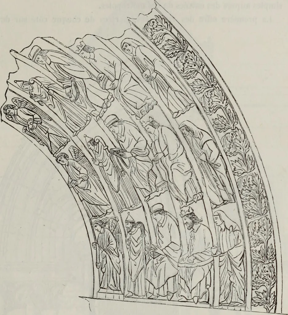 An illustration from Abecedaire ou rudiment d'archelogie : architecture religieuse ..., 1867, leaf 454