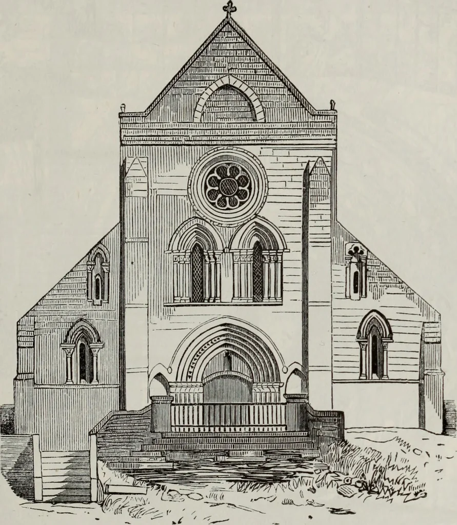 An illustration from Abecedaire ou rudiment d'archelogie : architecture religieuse ..., 1867, leaf 456