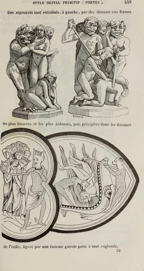 An illustration from Abecedaire ou rudiment d'archelogie : architecture religieuse ..., 1867, leaf 464