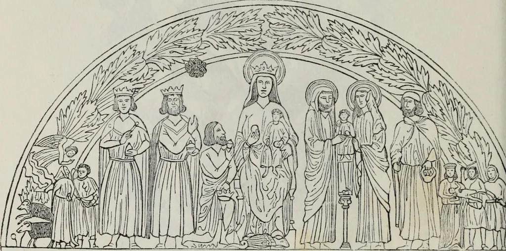 An illustration from Abecedaire ou rudiment d'archelogie : architecture religieuse ..., 1867, leaf 467