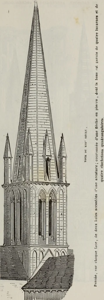 An illustration from Abecedaire ou rudiment d'archelogie : architecture religieuse ..., 1867, leaf 474