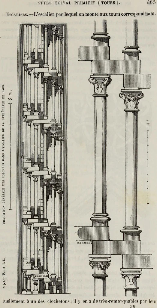 An illustration from Abecedaire ou rudiment d'archelogie : architecture religieuse ..., 1867, leaf 480