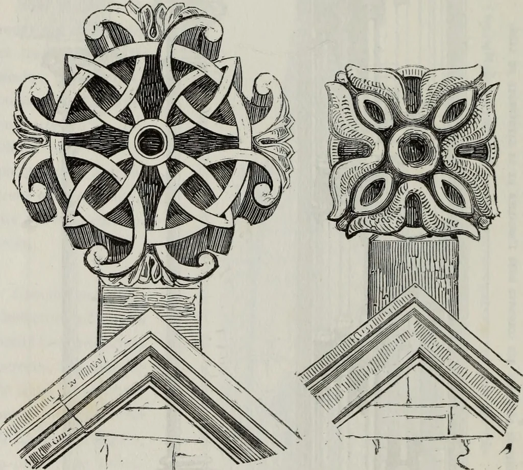 An illustration from Abecedaire ou rudiment d'archelogie : architecture religieuse ..., 1867, leaf 481