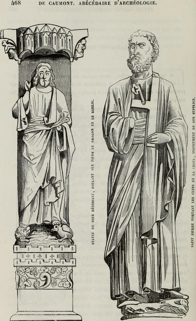 An illustration from Abecedaire ou rudiment d'archelogie : architecture religieuse ..., 1867, leaf 483