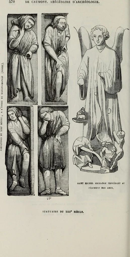 An illustration from Abecedaire ou rudiment d'archelogie : architecture religieuse ..., 1867, leaf 485