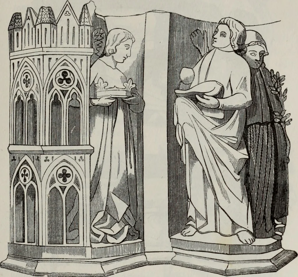 An illustration from Abecedaire ou rudiment d'archelogie : architecture religieuse ..., 1867, leaf 486