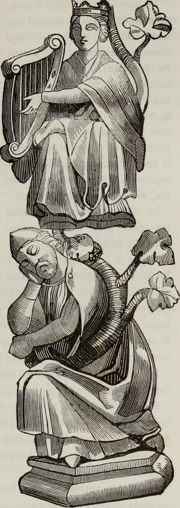 An illustration from Abecedaire ou rudiment d'archelogie : architecture religieuse ..., 1867, leaf 488