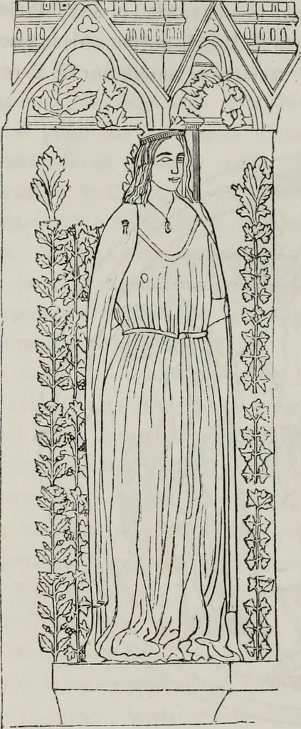An illustration from Abecedaire ou rudiment d'archelogie : architecture religieuse ..., 1867, leaf 491