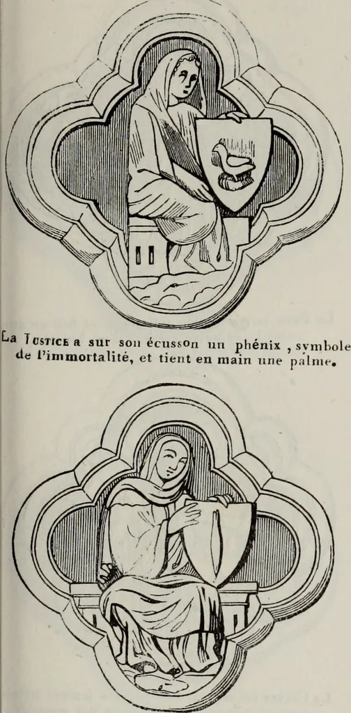 An illustration from Abecedaire ou rudiment d'archelogie : architecture religieuse ..., 1867, leaf 496