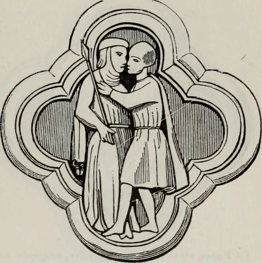 An illustration from Abecedaire ou rudiment d'archelogie : architecture religieuse ..., 1867, leaf 496