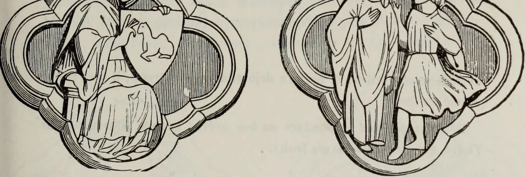 An illustration from Abecedaire ou rudiment d'archelogie : architecture religieuse ..., 1867, leaf 498