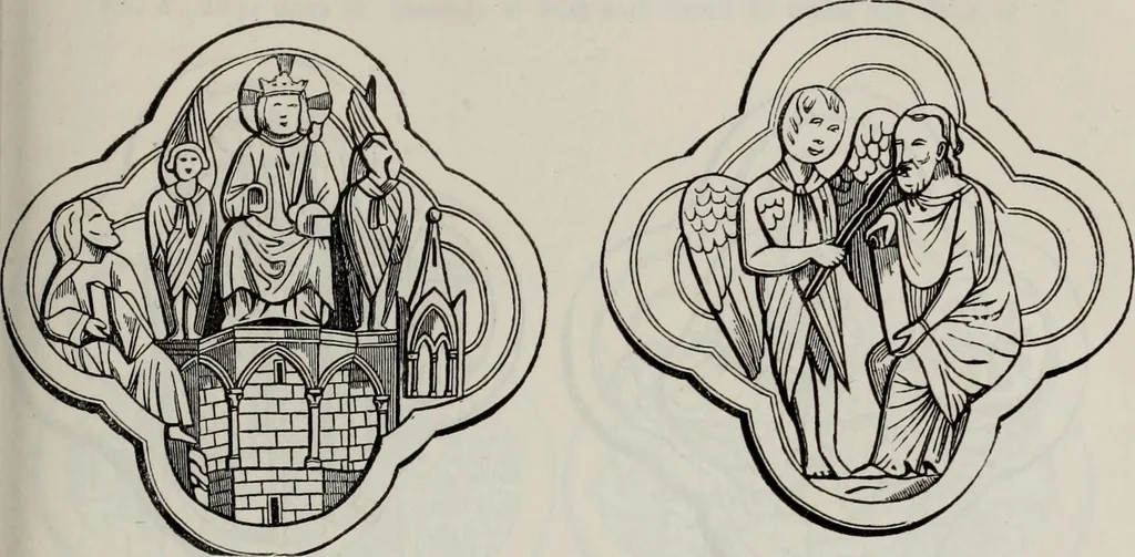 An illustration from Abecedaire ou rudiment d'archelogie : architecture religieuse ..., 1867, leaf 500