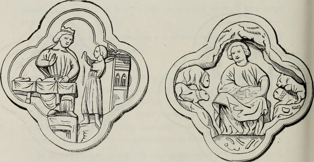 An illustration from Abecedaire ou rudiment d'archelogie : architecture religieuse ..., 1867, leaf 501