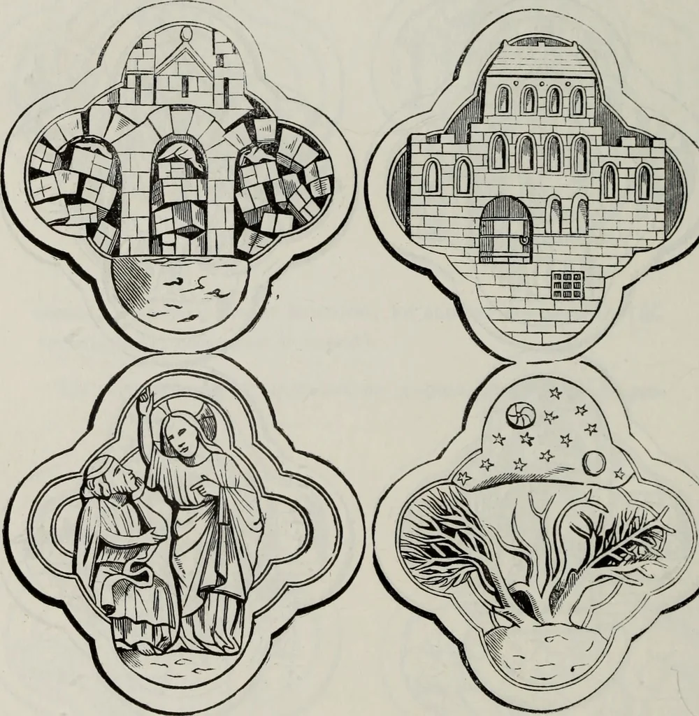 An illustration from Abecedaire ou rudiment d'archelogie : architecture religieuse ..., 1867, leaf 503