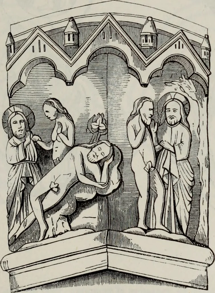 An illustration from Abecedaire ou rudiment d'archelogie : architecture religieuse ..., 1867, leaf 504