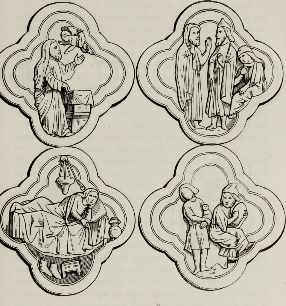 An illustration from Abecedaire ou rudiment d'archelogie : architecture religieuse ..., 1867, leaf 506