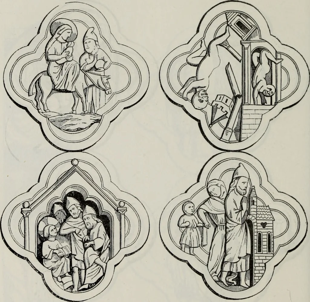 An illustration from Abecedaire ou rudiment d'archelogie : architecture religieuse ..., 1867, leaf 507