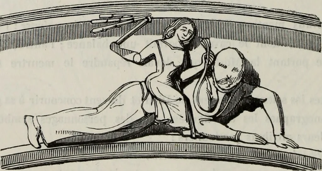 An illustration from Abecedaire ou rudiment d'archelogie : architecture religieuse ..., 1867, leaf 513
