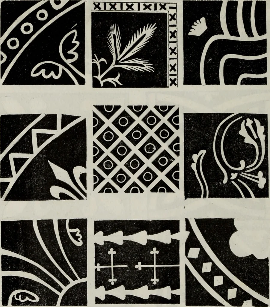 An illustration from Abecedaire ou rudiment d'archelogie : architecture religieuse ..., 1867, leaf 517