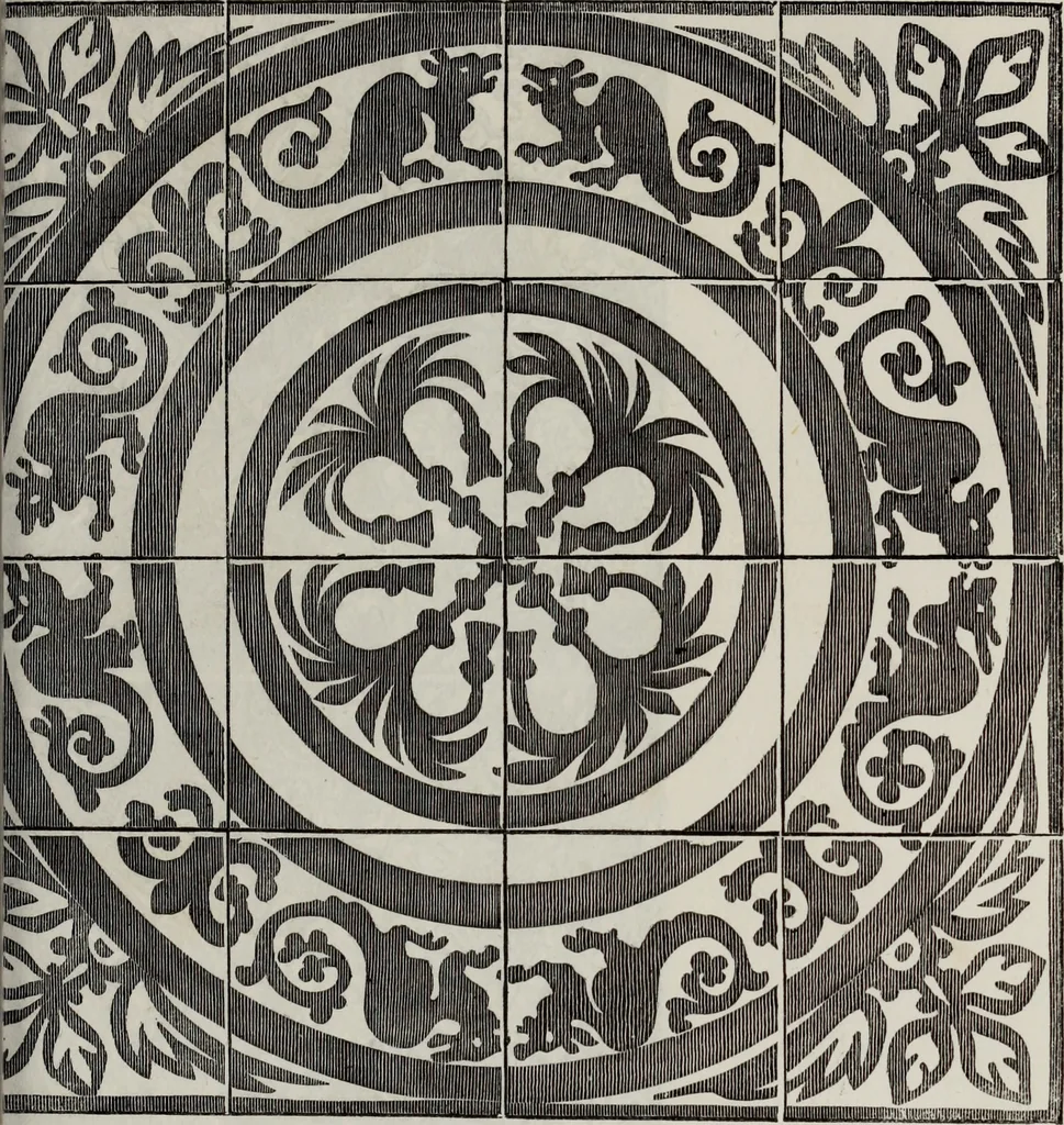 An illustration from Abecedaire ou rudiment d'archelogie : architecture religieuse ..., 1867, leaf 518