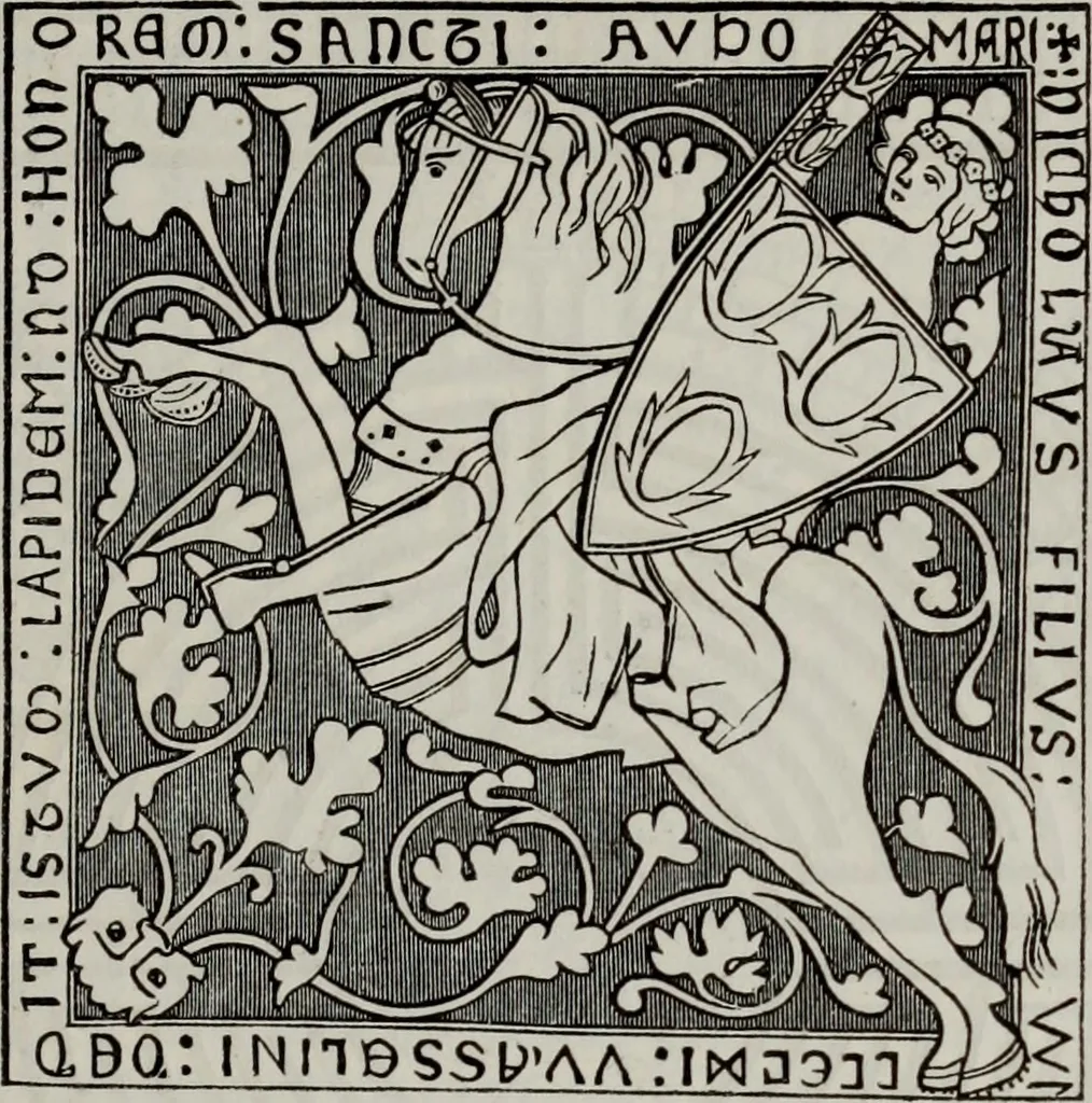 An illustration from Abecedaire ou rudiment d'archelogie : architecture religieuse ..., 1867, leaf 524