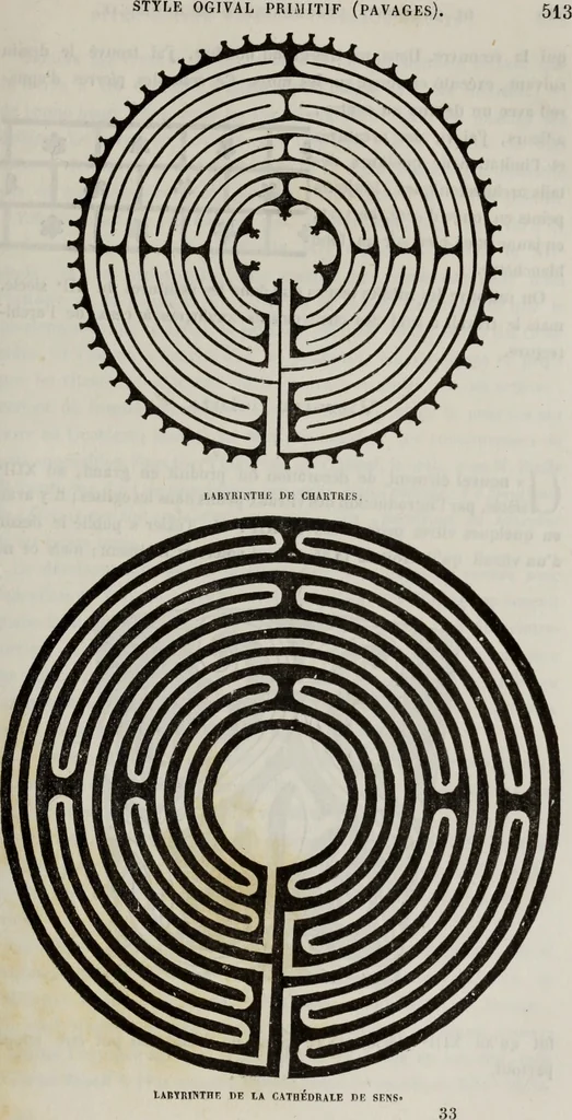 An illustration from Abecedaire ou rudiment d'archelogie : architecture religieuse ..., 1867, leaf 528