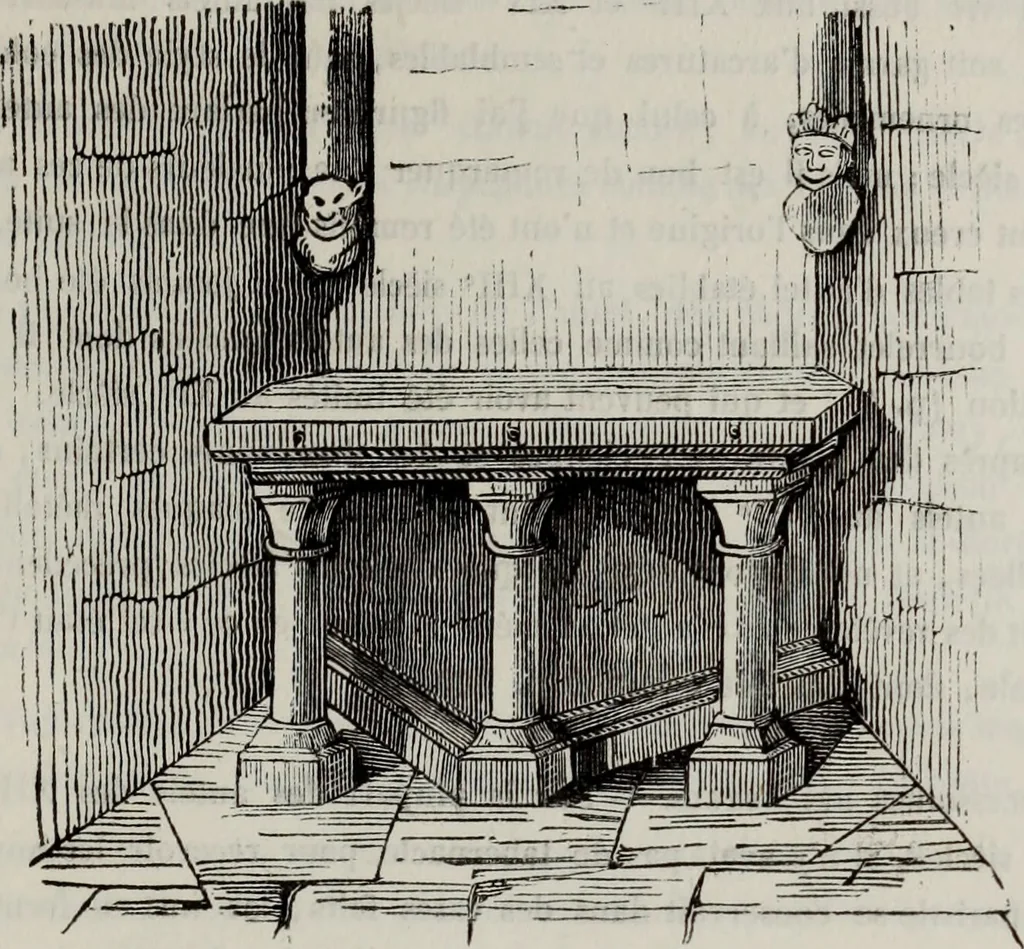An illustration from Abecedaire ou rudiment d'archelogie : architecture religieuse ..., 1867, leaf 544