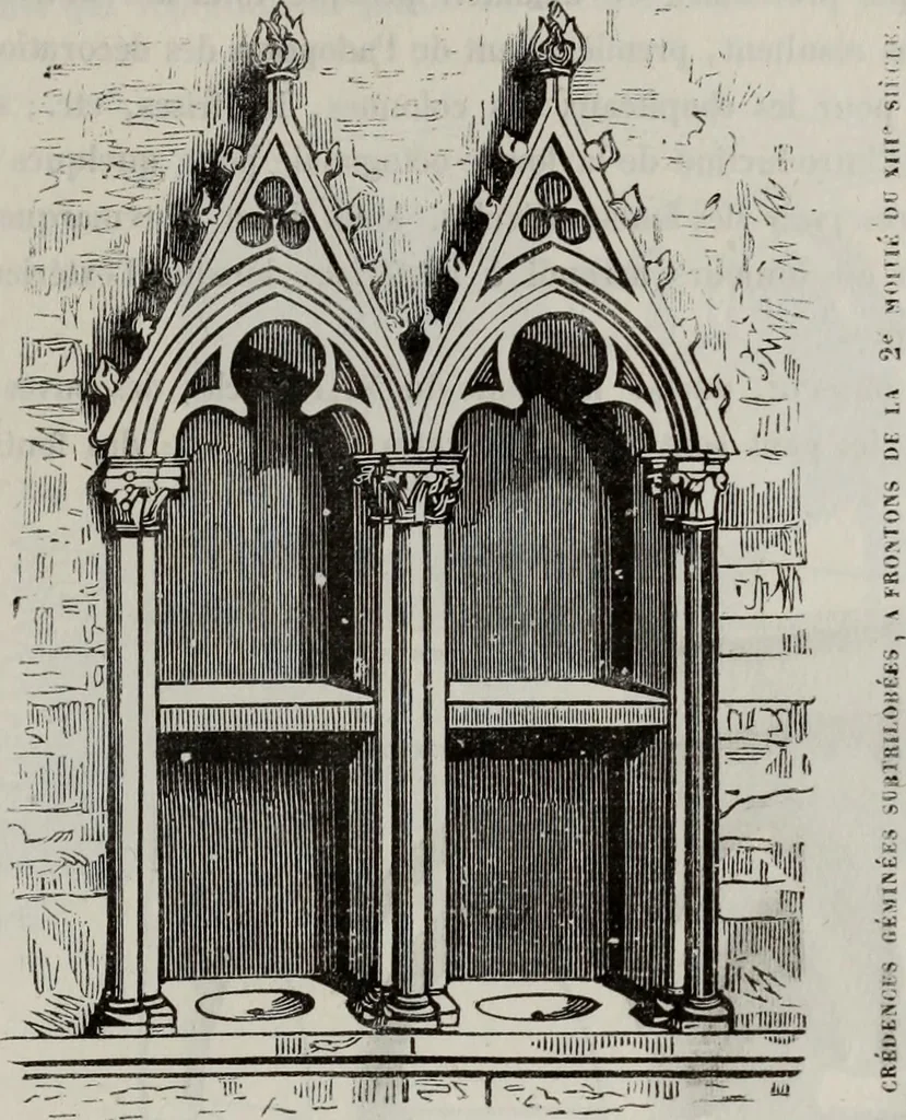 An illustration from Abecedaire ou rudiment d'archelogie : architecture religieuse ..., 1867, leaf 548