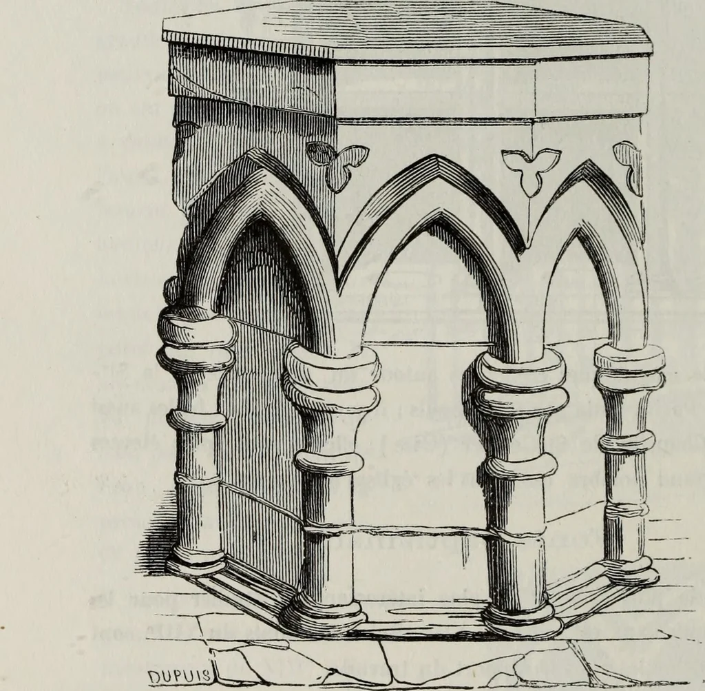 An illustration from Abecedaire ou rudiment d'archelogie : architecture religieuse ..., 1867, leaf 549