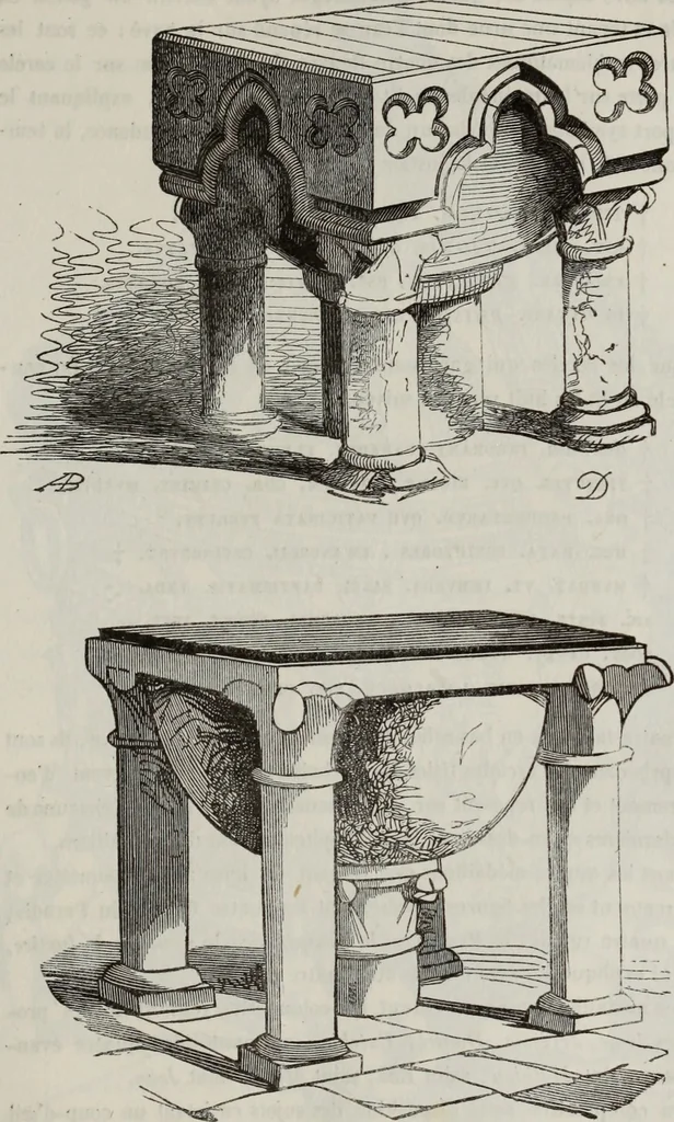 An illustration from Abecedaire ou rudiment d'archelogie : architecture religieuse ..., 1867, leaf 550