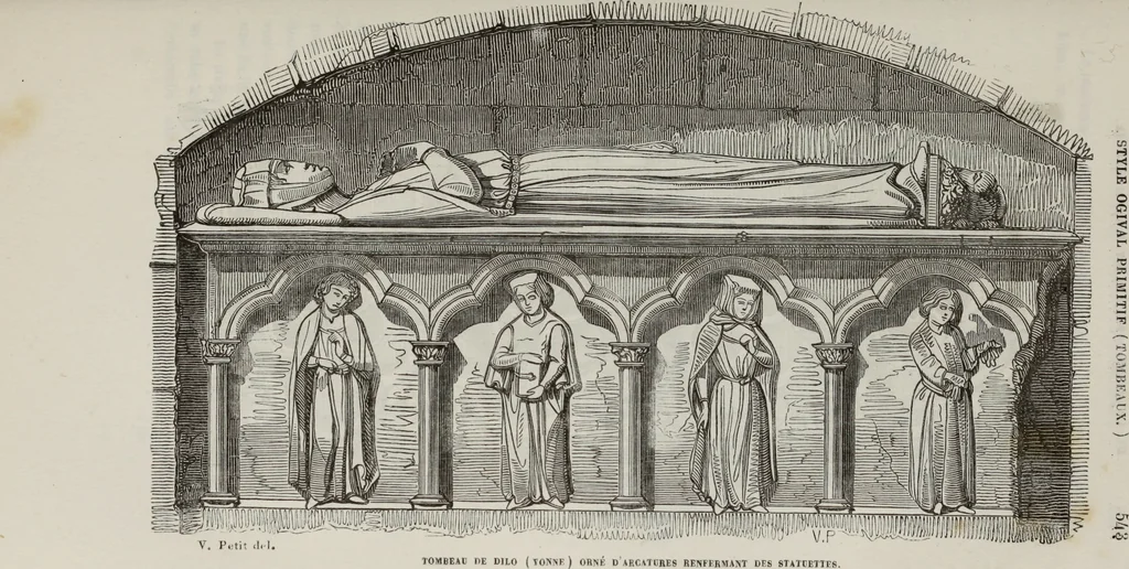 An illustration from Abecedaire ou rudiment d'archelogie : architecture religieuse ..., 1867, leaf 558
