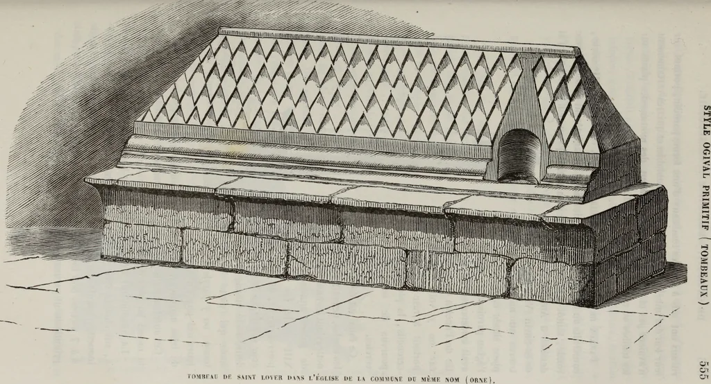 An illustration from Abecedaire ou rudiment d'archelogie : architecture religieuse ..., 1867, leaf 570