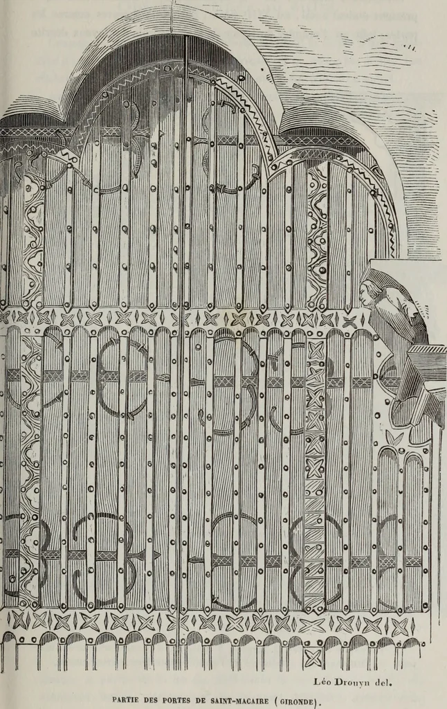 An illustration from Abecedaire ou rudiment d'archelogie : architecture religieuse ..., 1867, leaf 578