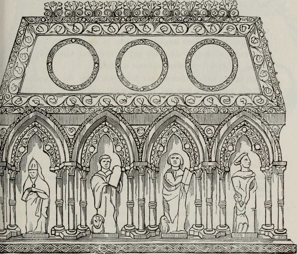 An illustration from Abecedaire ou rudiment d'archelogie : architecture religieuse ..., 1867, leaf 582